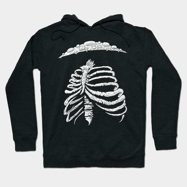 RIBCAGE SHROOM Hoodie by DOODLESKELLY